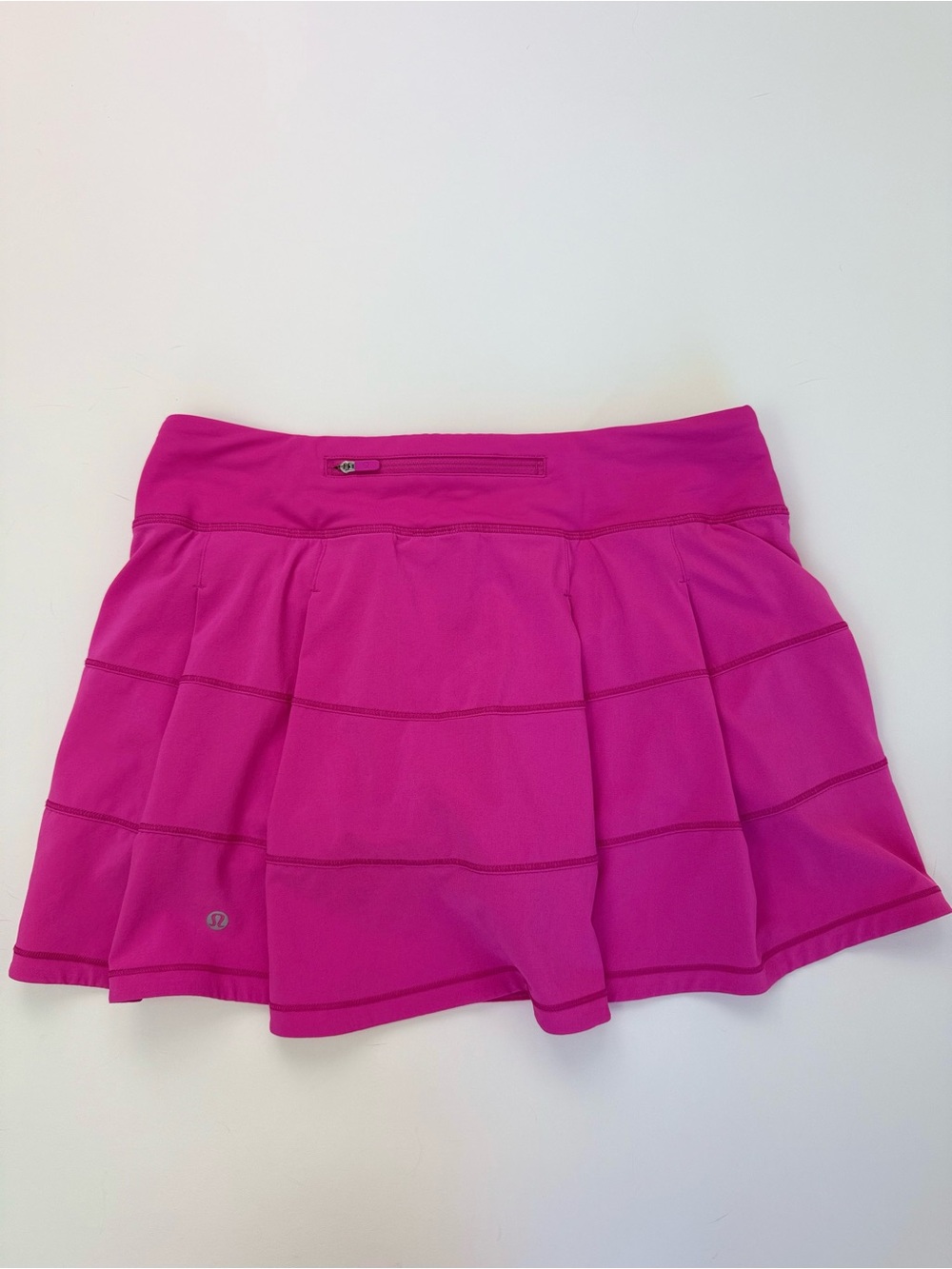 Lululemon Pace Rival Mid Rise Skirt Ripened Raspberry sz 8 - Picture 2 of 8
